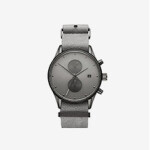 MVMTH Classical Leather Watch In Black
